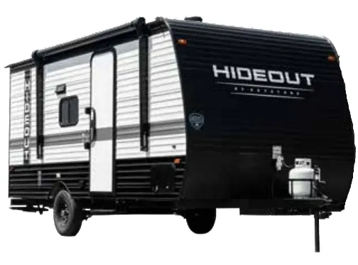 Keystone Hideout Mini 140RE exterior