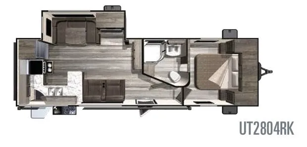 Highland Ridge Open Range Ultra Lite UT2804RK floor plan