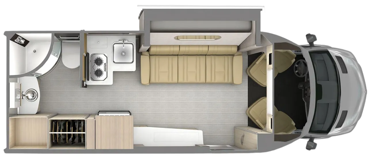 Airstream Atlas BASE floor plan