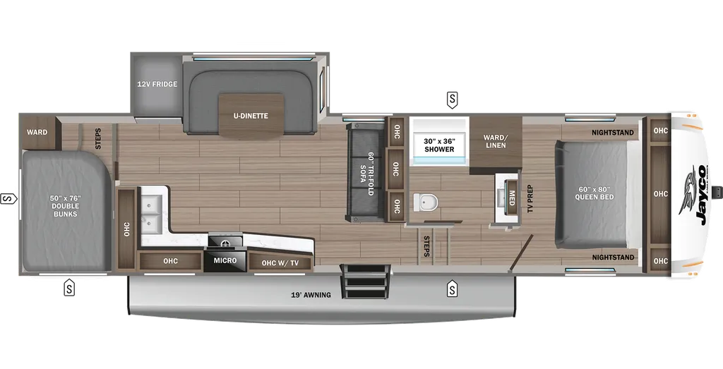 2026 Jayco Eagle SLE 28BHU floor plan