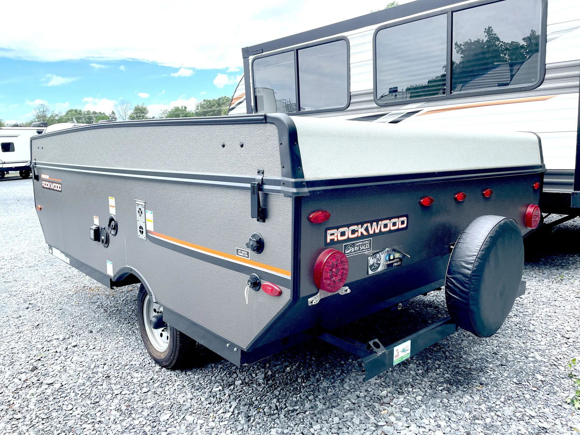 2024 Forest River Rockwood Extreme Sports Package 1910ESP — off campside
