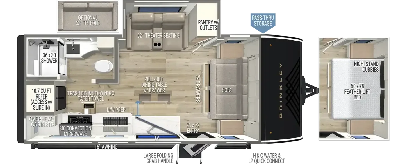 Brinkley Model Ix 20X floor plan