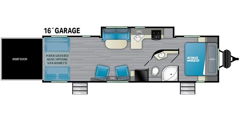 2022 Heartland Fuel 305 floor plan