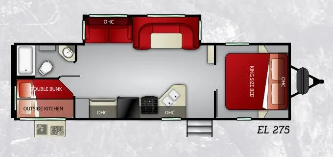 Cruiser RV Embrace 275 floor plan