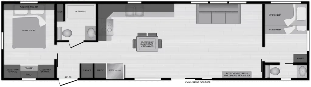 Kropf Canadian 8123 floor plan