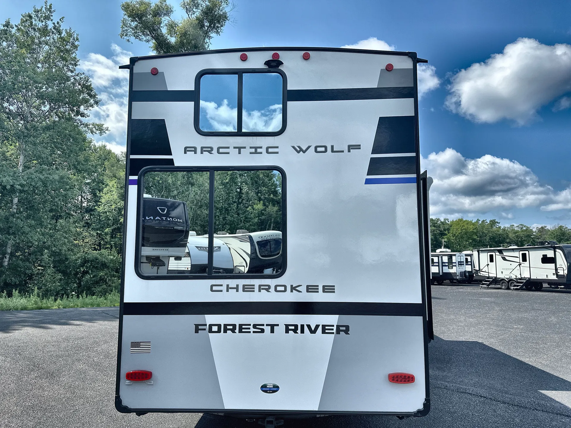 2027 Forest River Arctic Wolf 331BH — backside