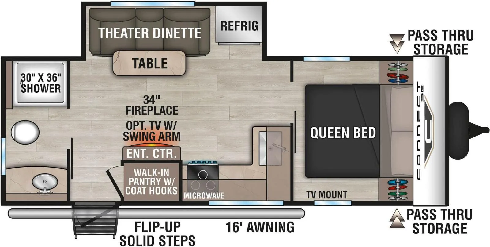 K-Z Connect SE C221RBSE floor plan