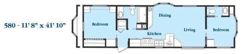 Chariot Eagle Hawk Classic 580 floor plan