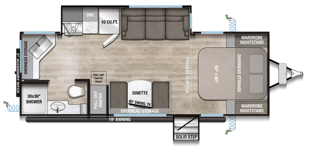 2026 Alliance RV Delta Ultra Lite ML226 floor plan