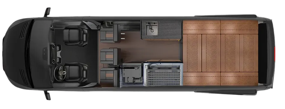 Storyteller Overland Crew MODE XL BASE floor plan