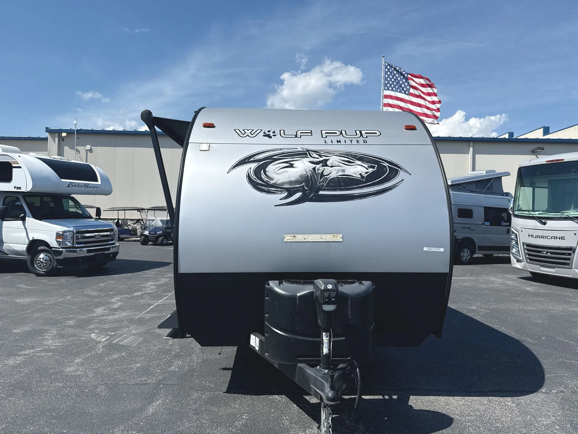 2022 Forest River Cherokee Wolf Pup 16FQ — front