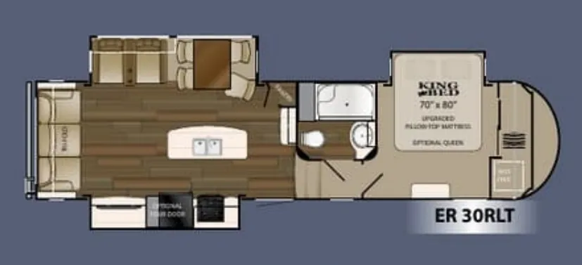 Heartland ElkRidge 30RLT floor plan