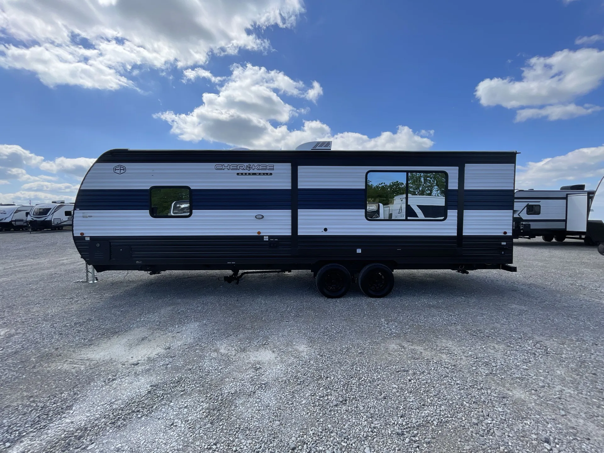 2026 Forest River Cherokee Grey Wolf 26SS — off campside