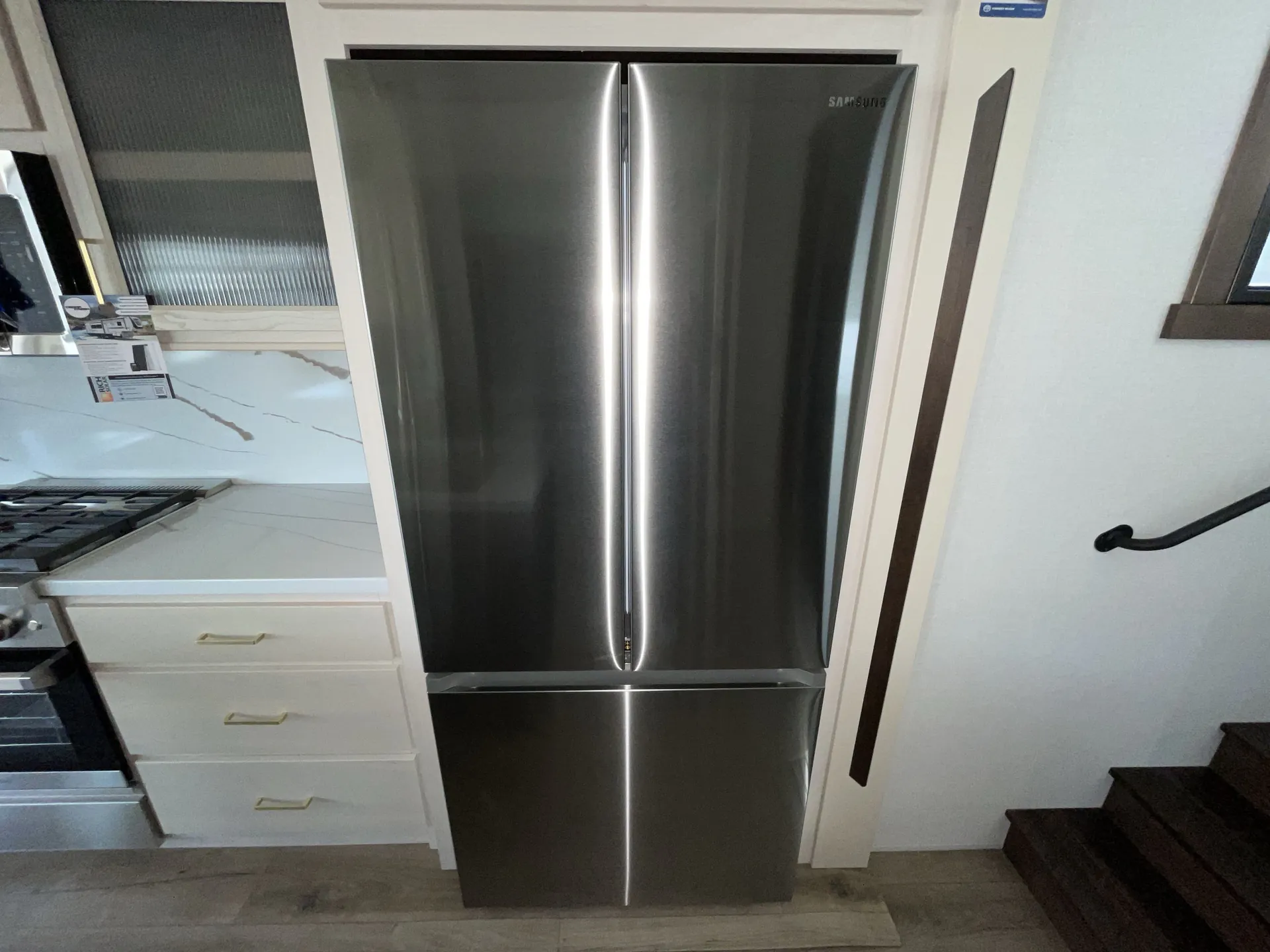 2026 Forest River Cedar Creek 383FB — fridge