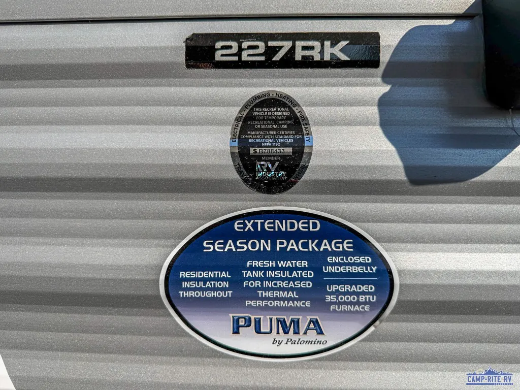 2027 Forest River Puma 227RK — Photo 6