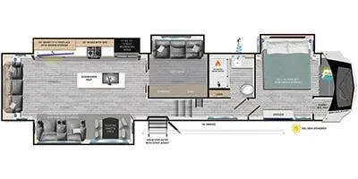 Heartland Big Country 3900MO floor plan