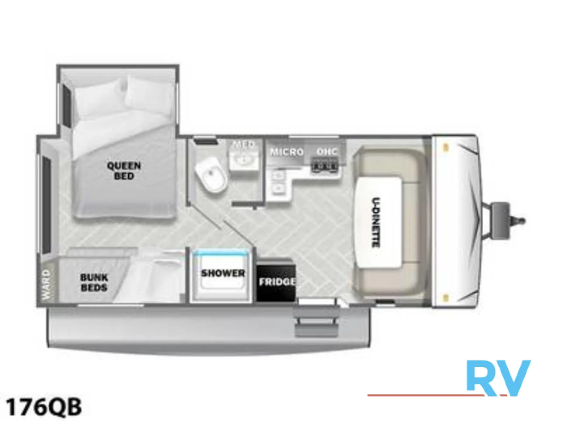 2023 Forest River EVO 176QB - Photo 3