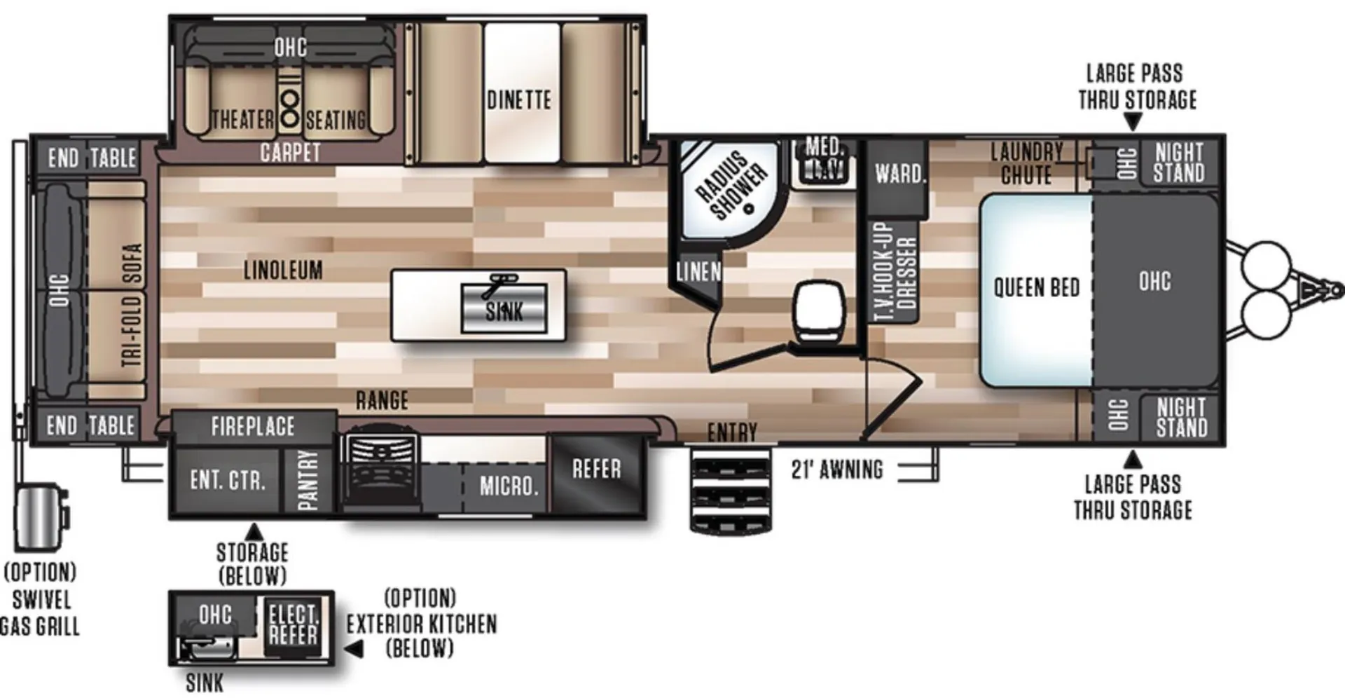 2018 Forest River Salem Hemisphere Lite 272RL