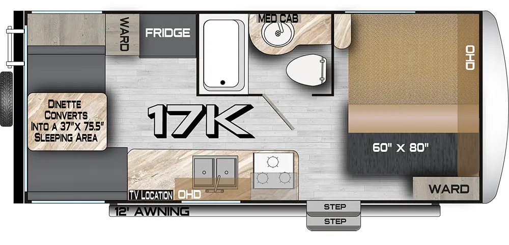 Northwood Nash 17K floor plan