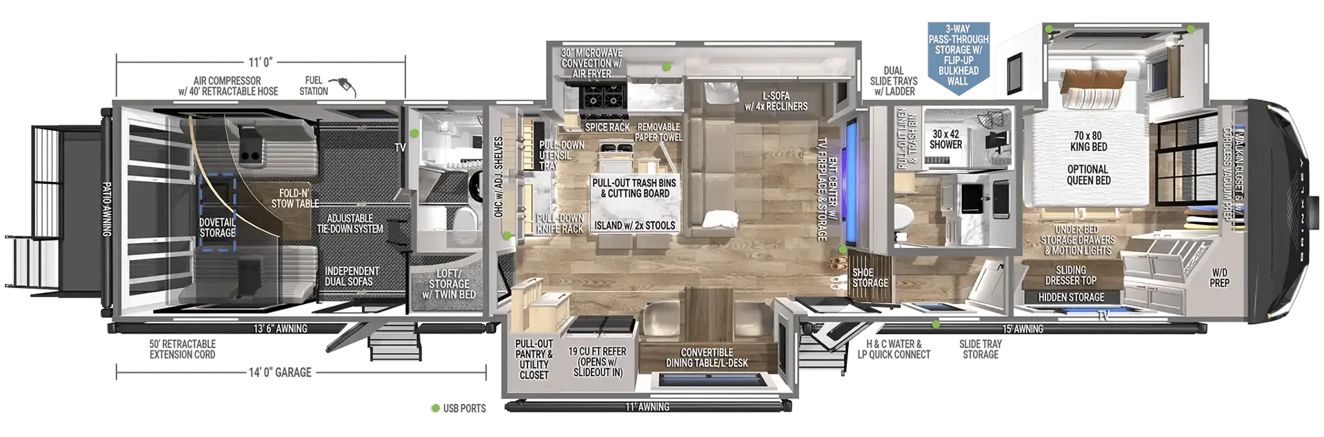 2025 Brinkley Model G 3970 - Floor plan