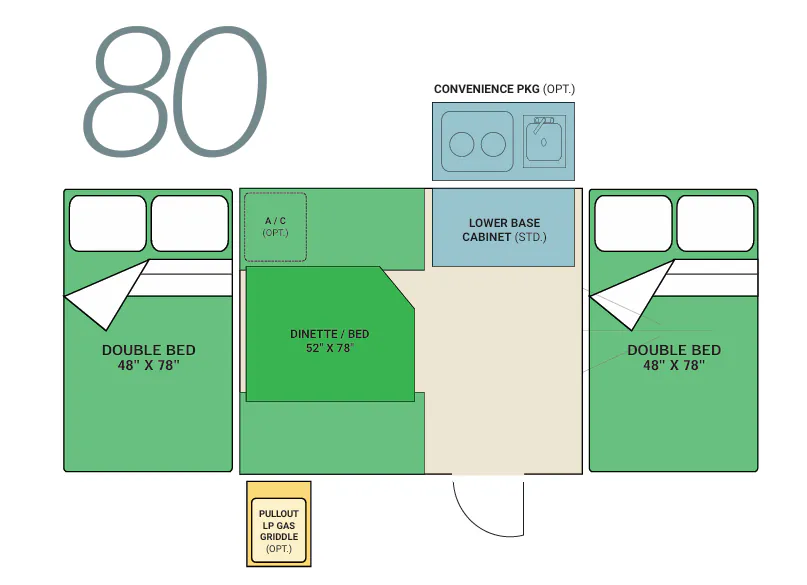 Vida Aire 80 floor plan