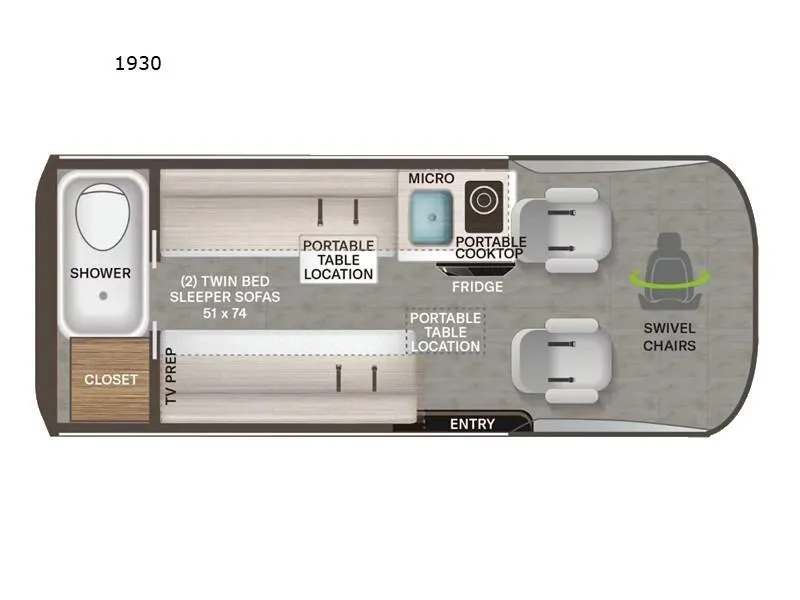 2027 Thor Motor Coach Palladium 1930 - Photo 3