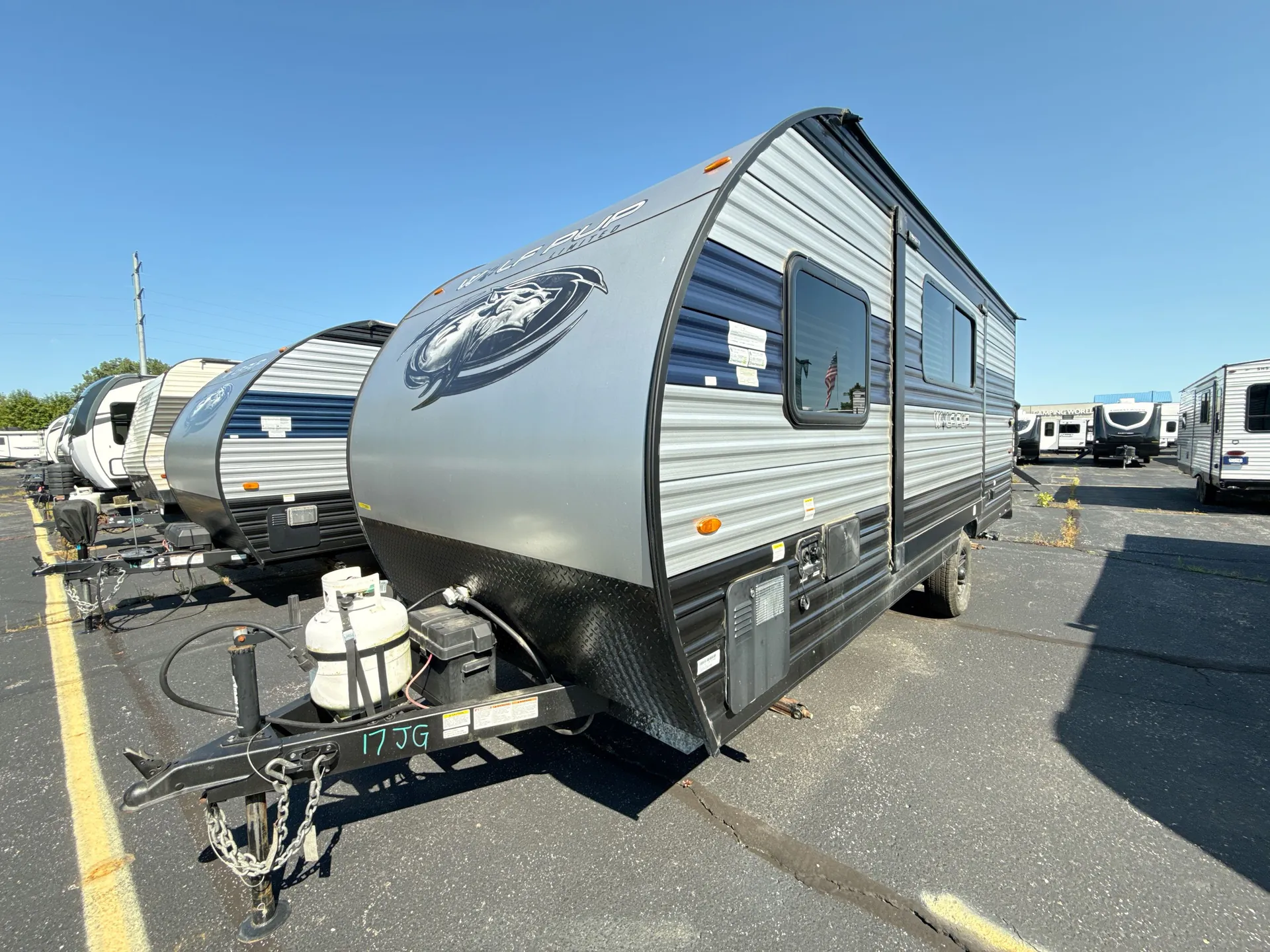 2022 Forest River Cherokee Wolf Pup 17JG — campside