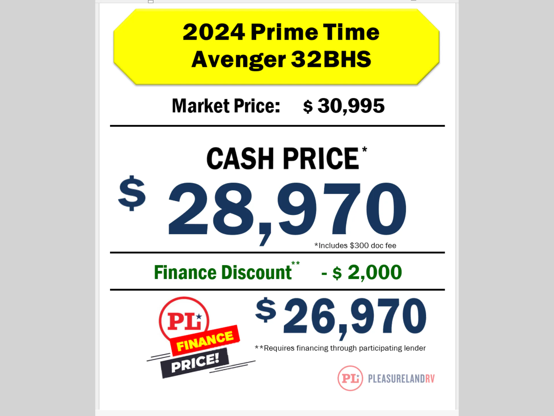 2024 Prime Time Avenger 32BHS - Photo 2