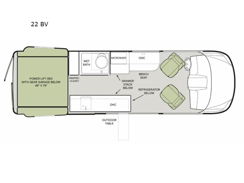 2026 Tiffin GH2 22 BV - Photo 2