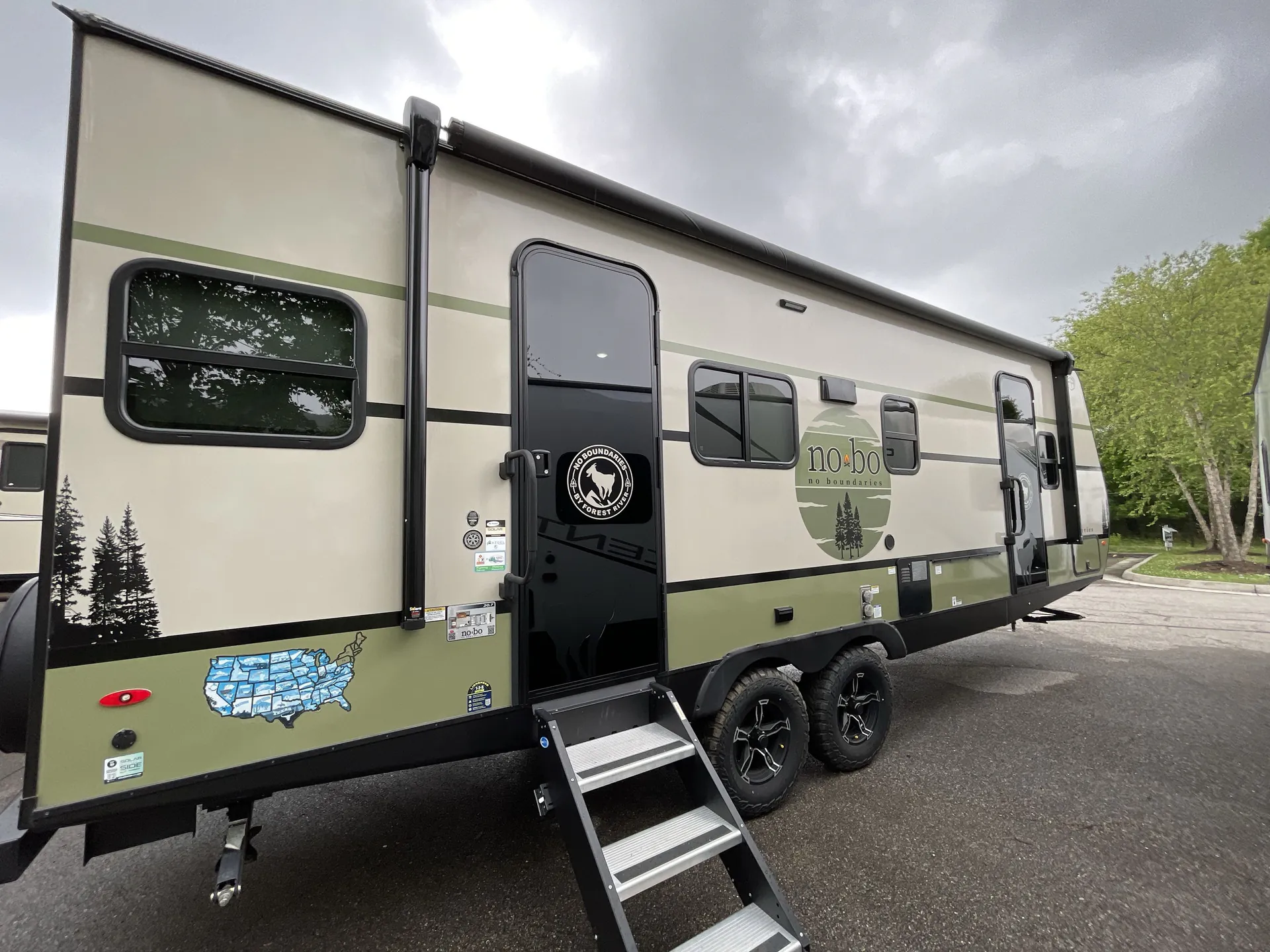 2025 Forest River No Boundaries 20 Series NB20.7 — campside