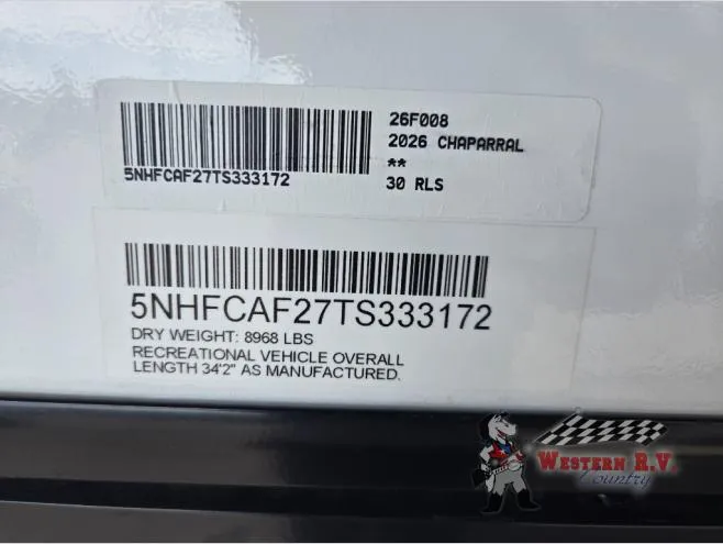 2026 Coachmen Chaparral Lite 30RLS - Photo 4