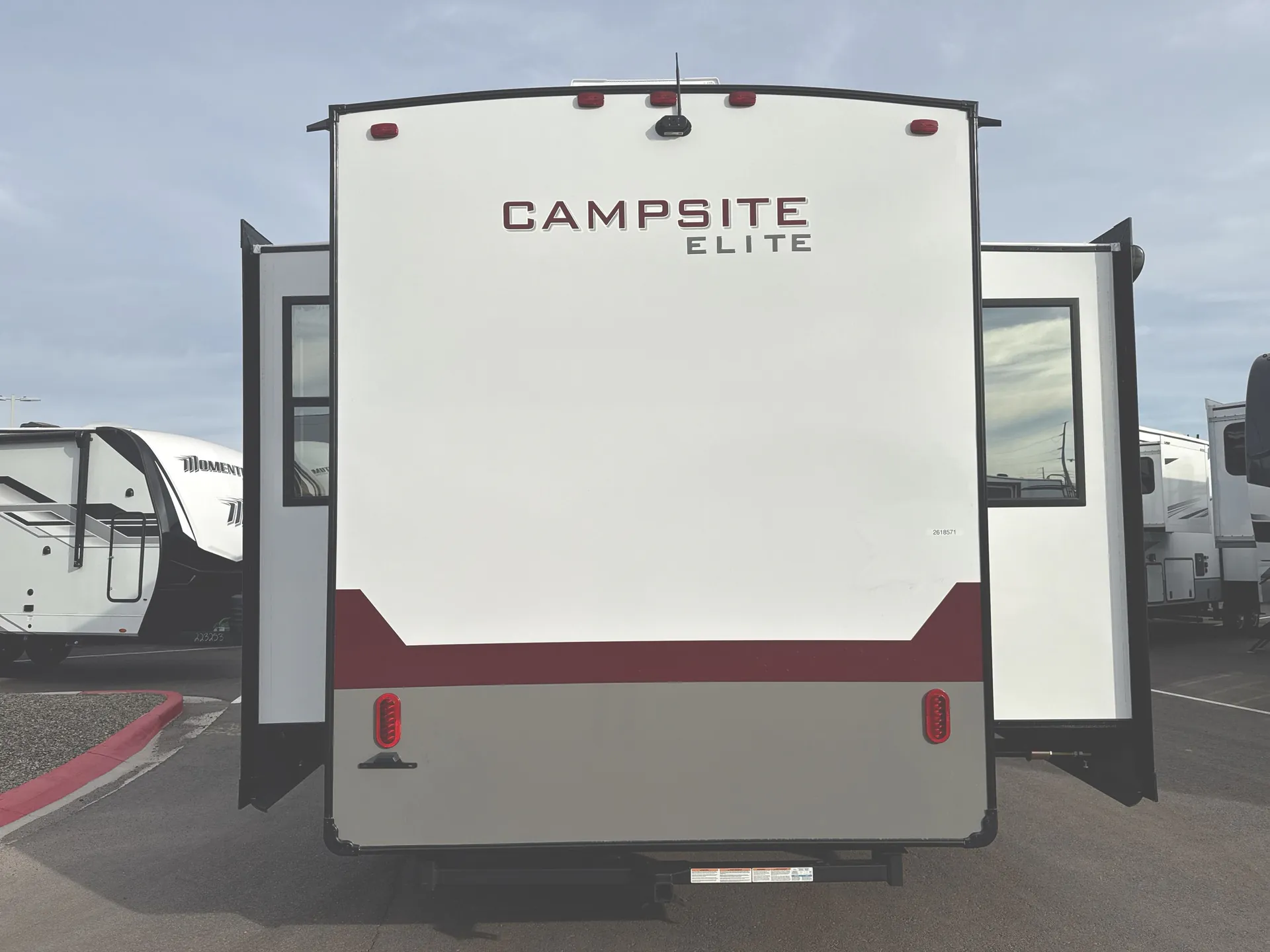 2026 Forest River Campsite Elite 36AK — backside