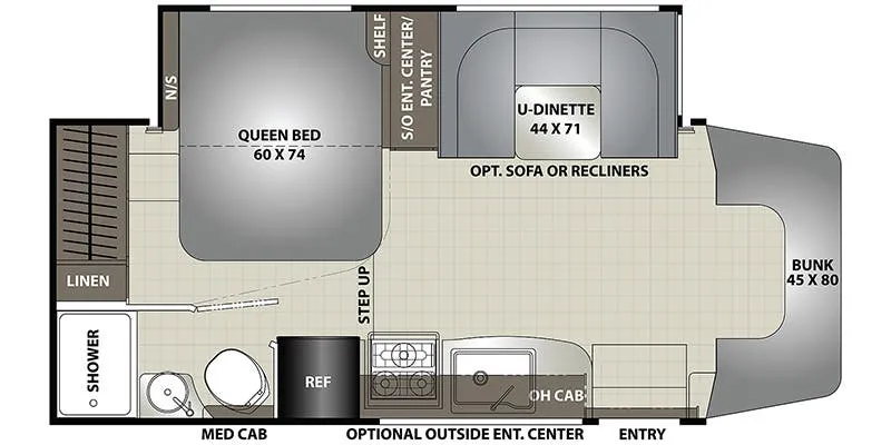 Coachmen Prism Select 24FS floor plan