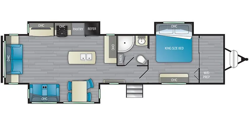 Heartland North Trail NT 33RETS floor plan