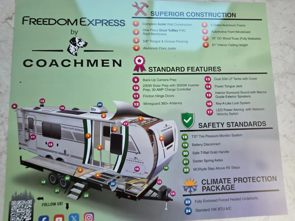 2026 Coachmen Freedom Express Select 30SE, Photos photo 21