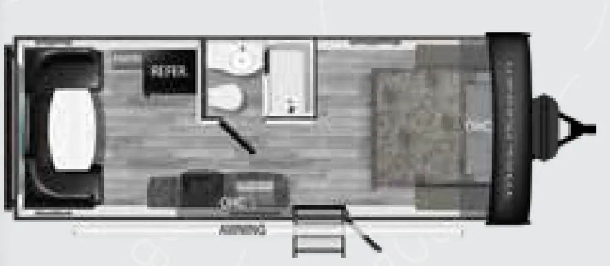 2023 Heartland Trail Runner 211RD - Floor plan
