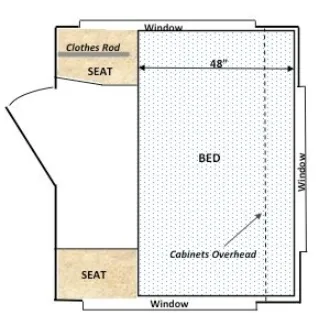 Capri Cowboy FULLSIZE 5.5 floor plan