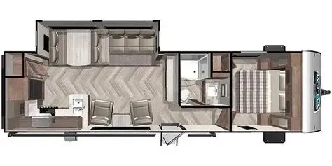 2021 Forest River Salem 27RK floor plan