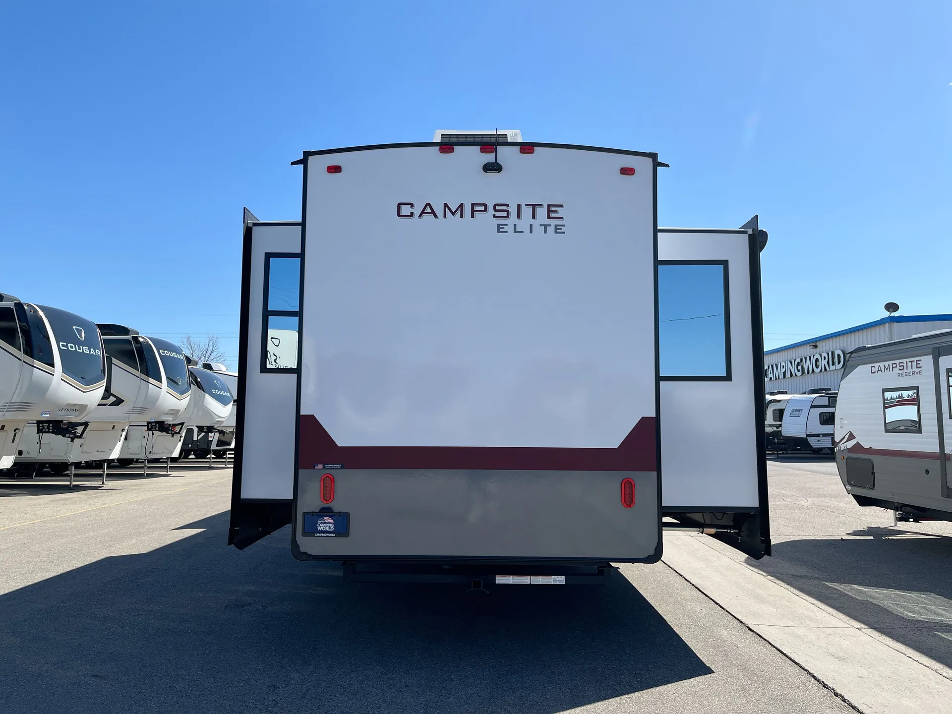 2026 Forest River Campsite Elite 36AK — backside