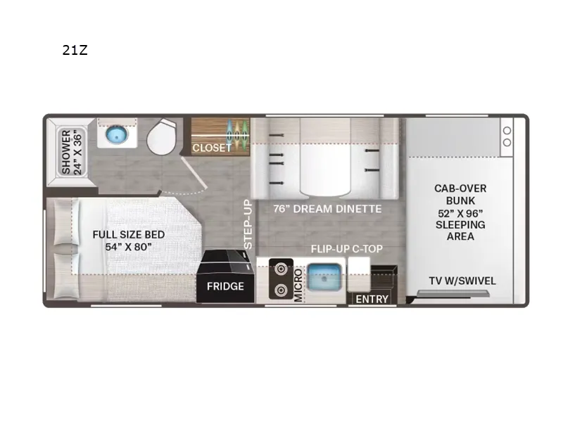 2026 Thor Motor Coach Chateau 21Z - Photo 3