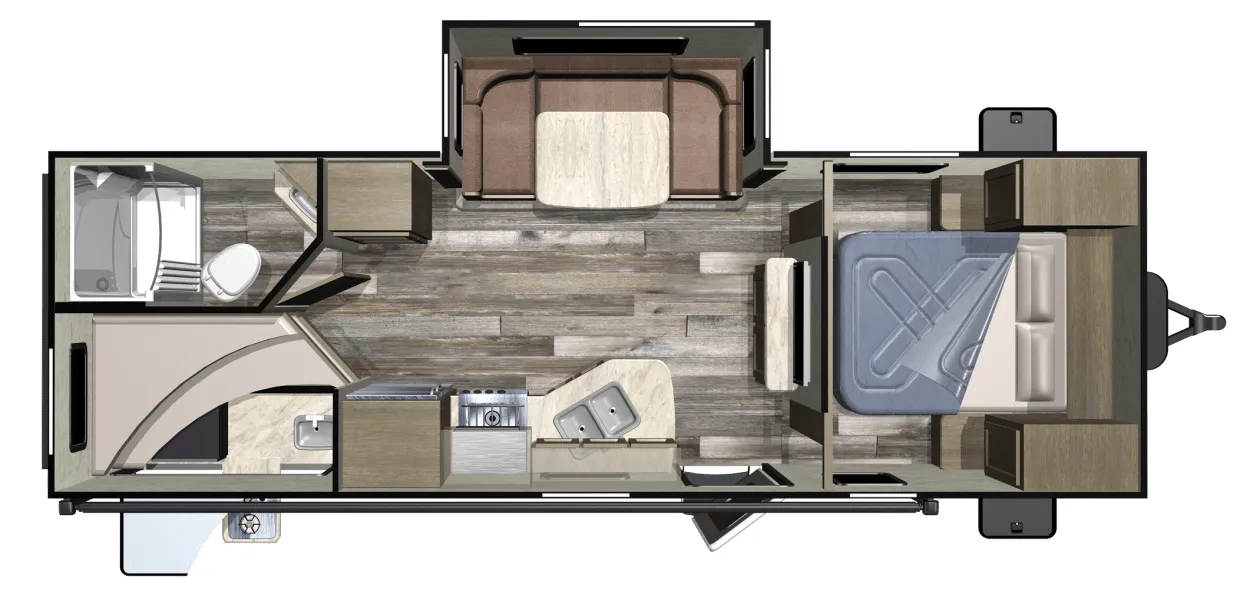 Starcraft Launch 24ODK floor plan