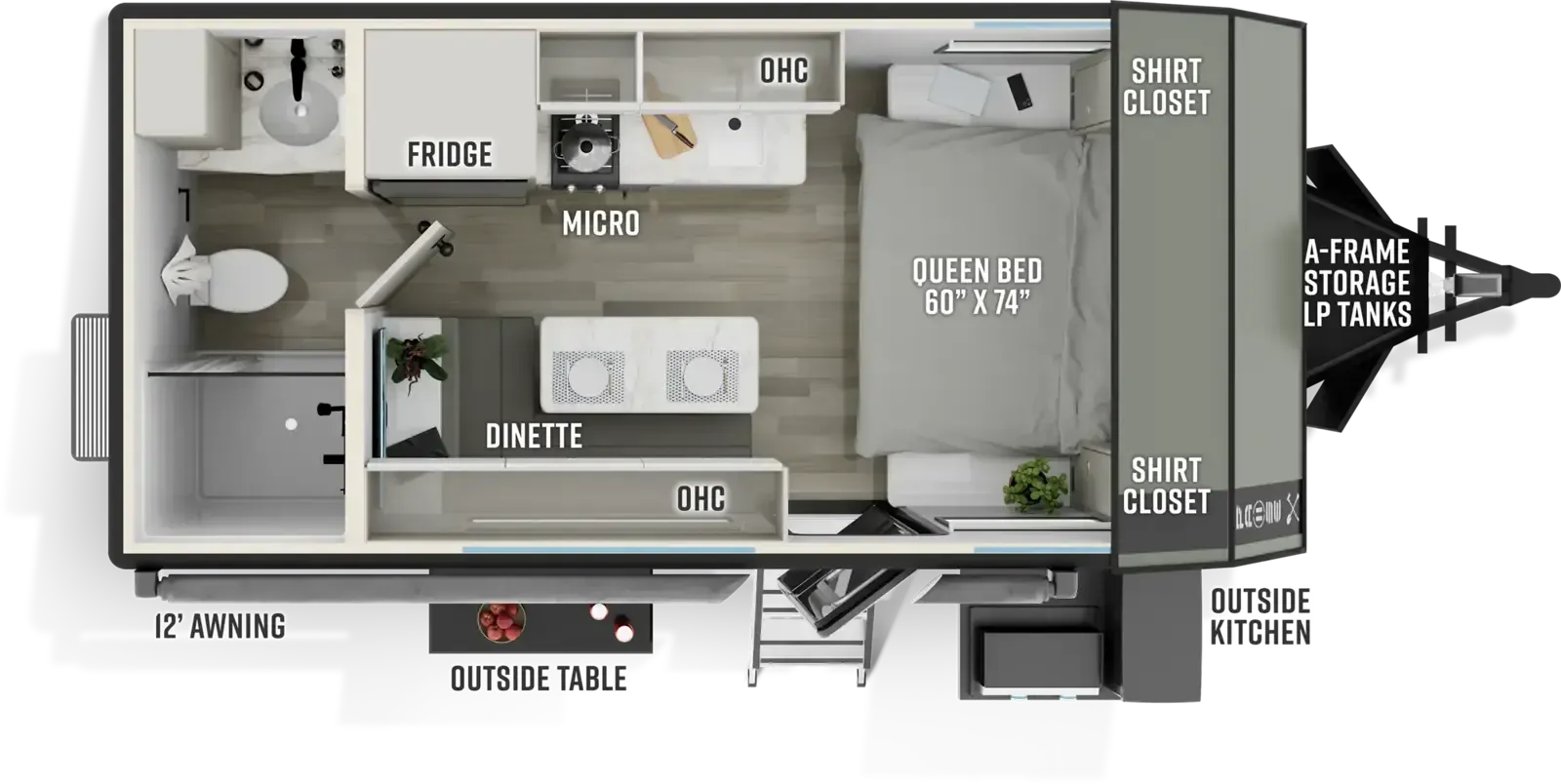 Palomino Pause Restart Edition R17RB floor plan