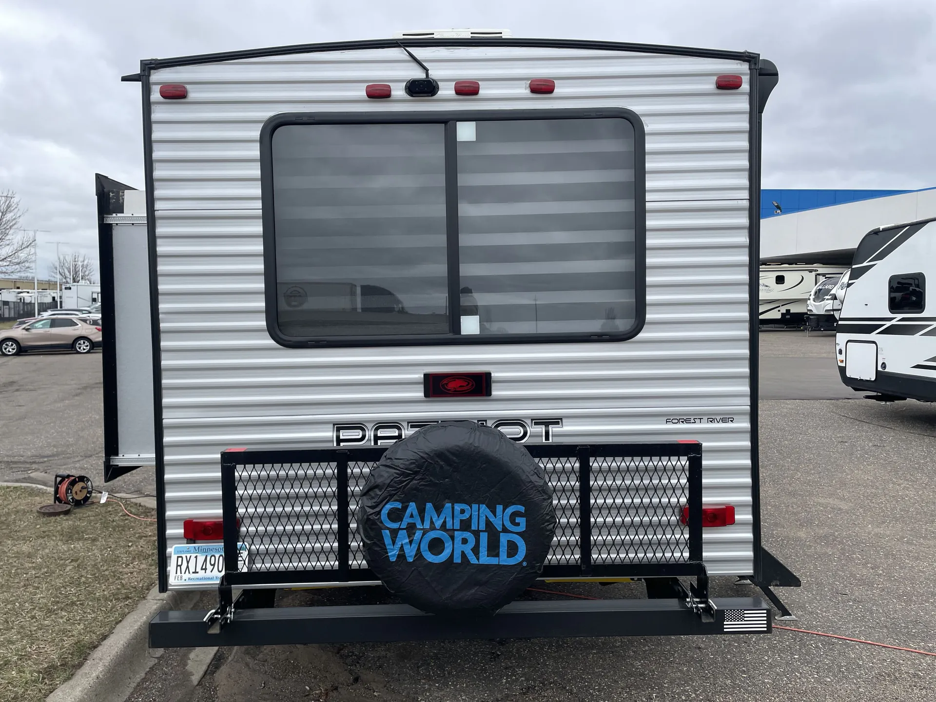 2022 Forest River Cherokee Grey Wolf 23MK — off campside