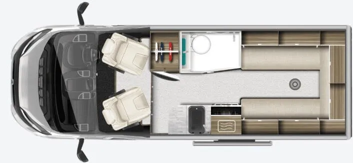 Auto-Trail V-Line Sport 610 floor plan