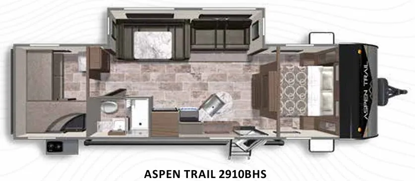 Dutchmen Aspen Trail 2910BHS floor plan
