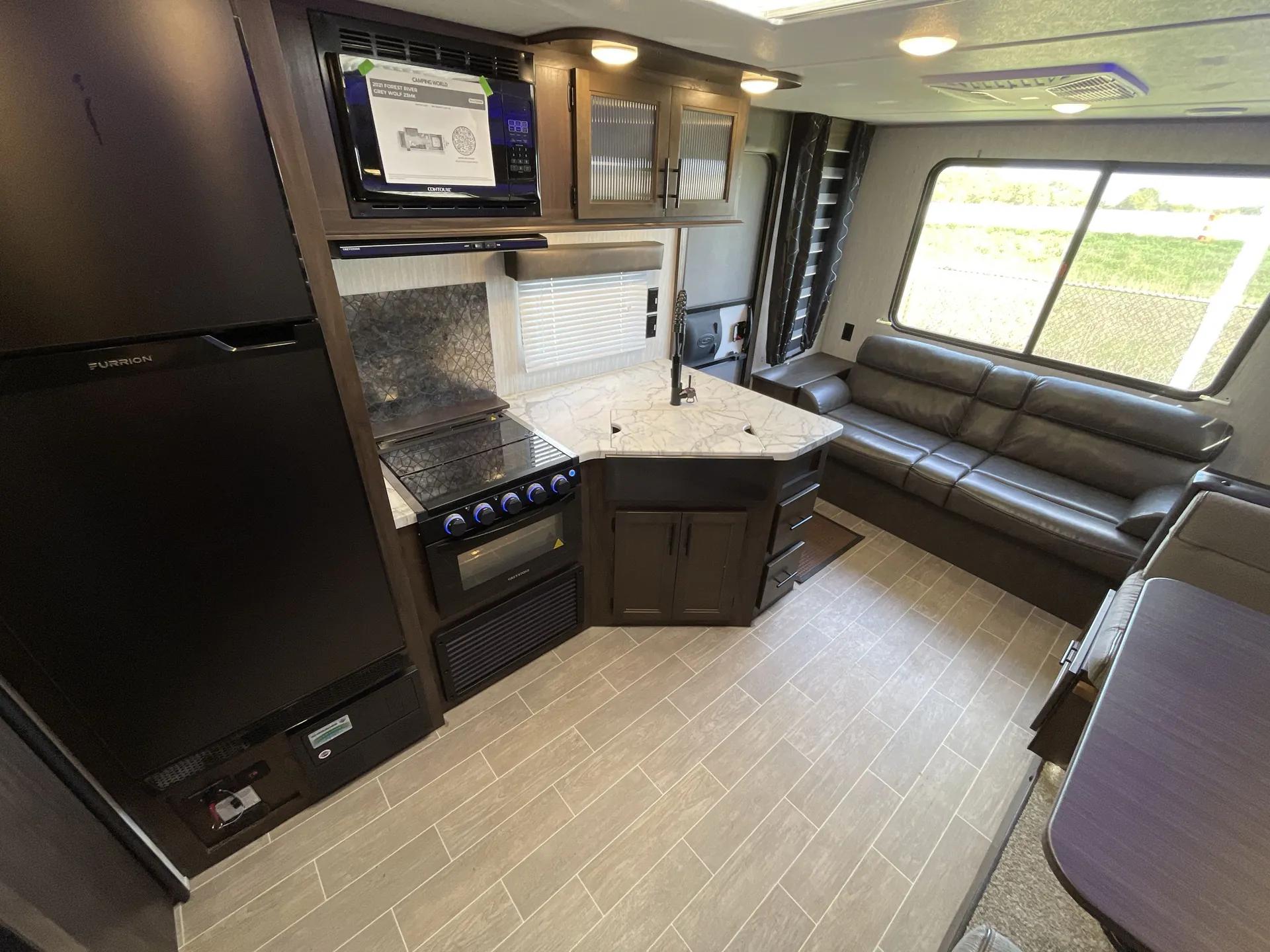 2021 Forest River Cherokee Grey Wolf 23MK — living area main