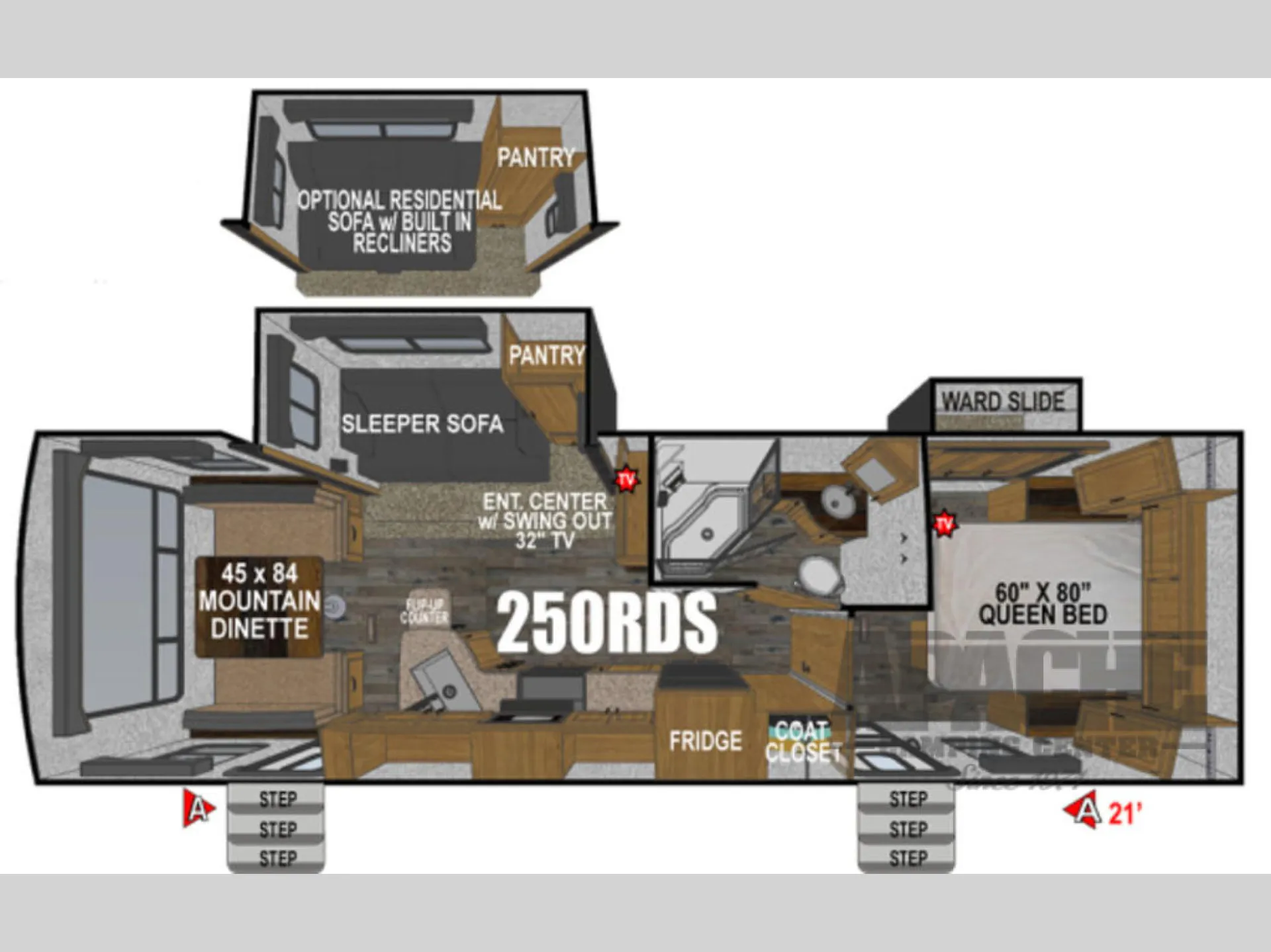 2026 Outdoors RV Mountain Series Black Stone 250RDS - Photo 3