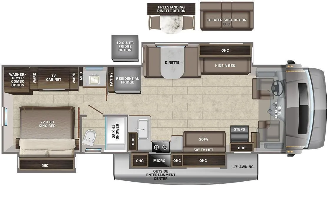 Entegra Coach Accolade 37TS floor plan