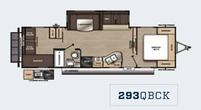 Coachmen Catalina Legacy Edition 293QBCK floor plan