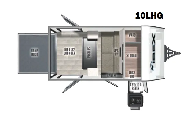 Forest River IBEX 10LHG exterior